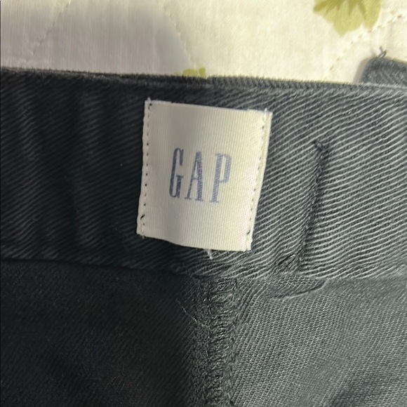 Gap Black High-Waisted Button-Fly Wide Leg Pants - Picture 10 of 13